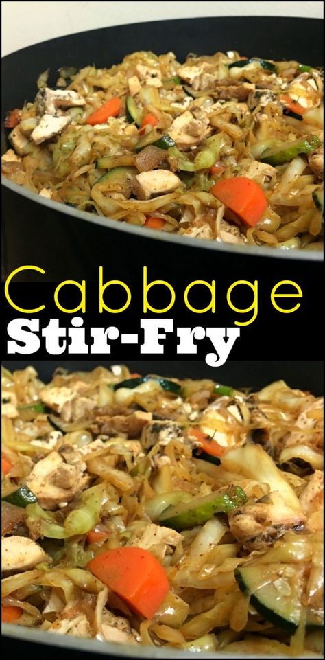 Chicken Cabbage Stir Fry, Chicken Cabbage, Cabbage Stir Fry, Chinese Vegetables, Chicken And Cabbage, Mapo Tofu, Fried Cabbage, Chinese Cabbage, Paleo Dinner