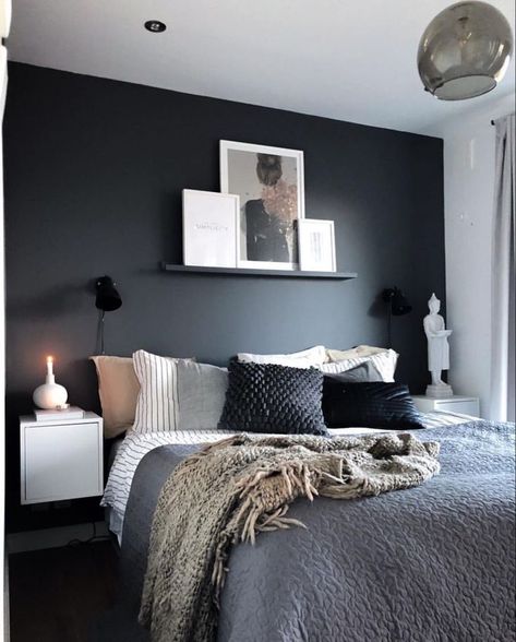 Decor Ikea, Dekorasi Kamar Tidur, Basement Bedrooms, Design Master, Couple Bedroom, Design Hotel, Small Room Bedroom, Master Bedrooms Decor, White Bedding