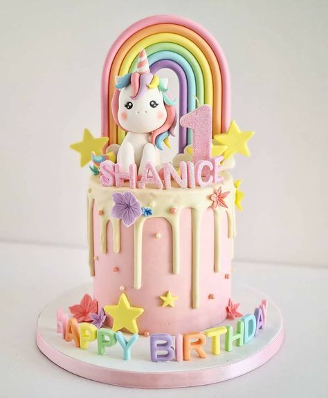 Tort Special, Unicorn Birthday Party Cake, 4de Verjaardag, 5th Birthday Cake, Little Pony Cake, Pony Cake, Rainbow Birthday Cake, Unicorn Birthday Cake