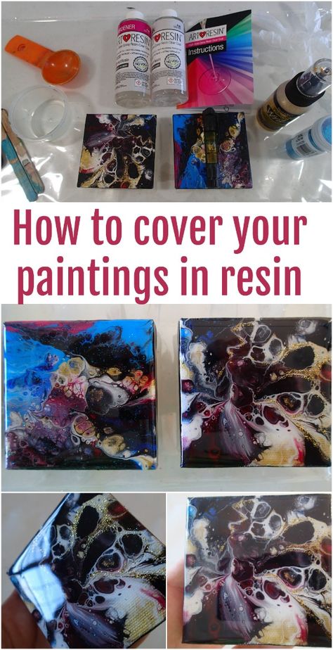 Step By Step Resin Art, Resin Beginner, Resin Pouring, Pour Paintings, Flow Art, Acrylic Pouring Techniques, Flow Painting, Resin Art Painting, Resin Pour