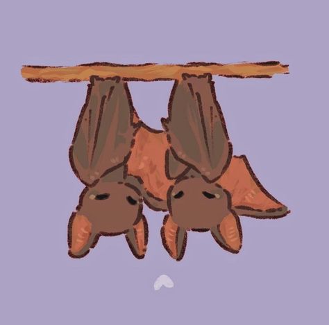 Cute Easy Doodles, Animal Doodles, Cute Bat, Cute Animal Drawings Kawaii, Cute Doodles Drawings, Cute Doodle Art, Cute Cartoon Drawings, Dessin Adorable, Cute Easy Drawings