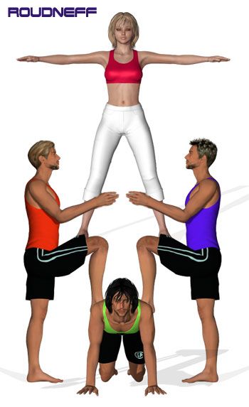 Figure 4 Yoga Pose, Five People Yoga Poses, 5 People Yoga Poses, 4 People Yoga Poses Easy, Yoga Poses For 4 People Easy, Group Yoga Poses 4 People, 4 Person Yoga Poses Easy, 5 Person Yoga Poses, Yoga Challenge 4 People