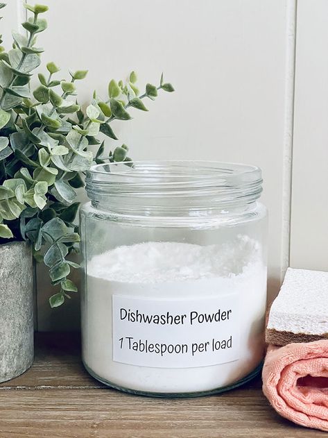 How to Make Homemade Dishwasher Detergent - Homesteading in Ohio Homemade Dish Washer Detergent, Make Dishwasher Detergent, Diy Non Toxic Dishwasher Detergent, Homemade Dish Detergent Powder, Homemade Dishwasher Powder, Homemade Non Toxic Dishwasher Detergent, Baking Soda Dishwasher Detergent, Best Diy Dishwasher Detergent, Dishwashing Soap Diy