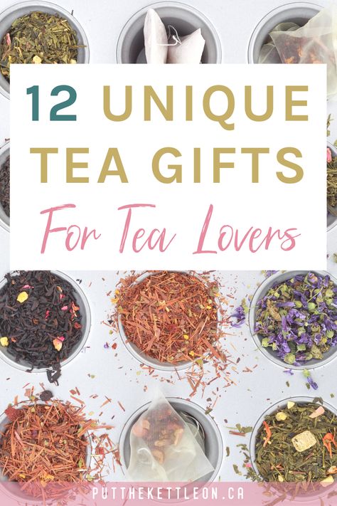 Tea Gift Sets Diy, Tea Accessories Gift, Tea Party In A Box Ideas, Hot Tea Gift Basket Ideas, Tea Related Gifts, Tea Gift Ideas Diy, Tea Gifts Ideas, Tea Gift Box Ideas Diy, Diy Tea Gifts