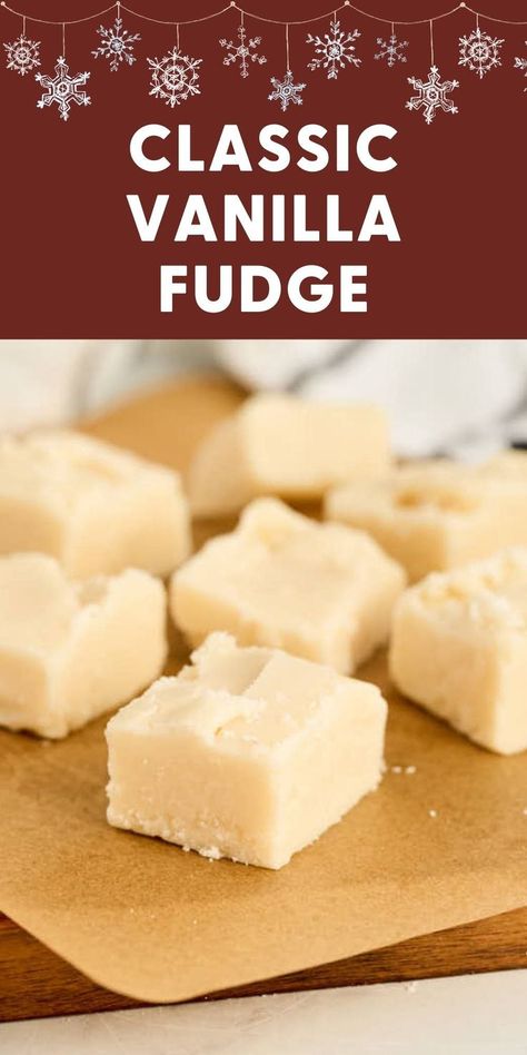 Vanilla Walnut Fudge, Vanilla Fudge Recipe Condensed Milk, Vanilla Fudge Condensed Milk, Vanilla Fudge Recipe, Vanilla Fudge Recipes, Homemade Fudge Recipes, Sweet Condensed Milk, Fudge Flavors, Milk Dessert