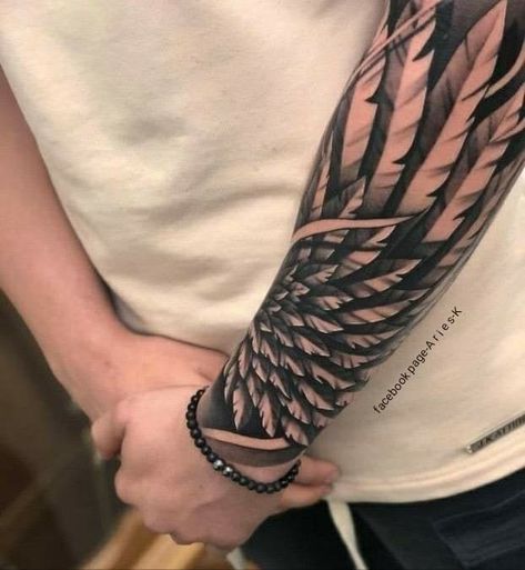 Wing Tattoo Men Arm, Cover Up Tattoos Arm, Feather Tattoo Men, Men Arm Tattoos, Tattoo Men Arm, Tattoos For Guys Forearm, Wing Tattoo Arm, Tattoos Arm Sleeve, Feather Tattoo Arm