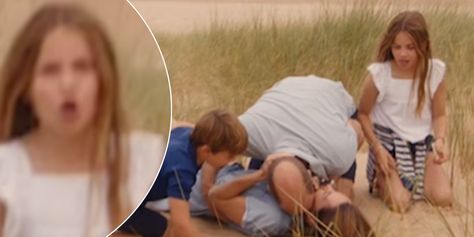 Princess Charlotte's reaction to Prince William kissing Kate leaves royal fans in stitches Norfolk Beach, Emotional Video, Prince William Et Kate, Prince And Princess Of Wales, Public Display Of Affection, Prince William And Catherine, William Kate, Private Life, William And Kate