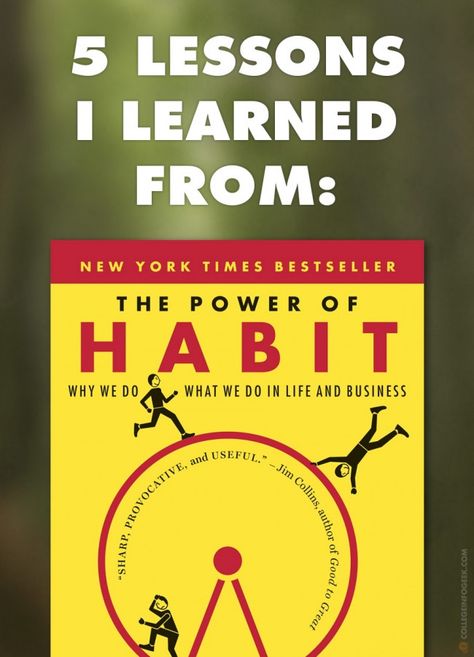 5 Lessons I Learned from "The Power of Habit" by Charles Duhigg Habit Book, Charles Duhigg, Mindset Books, The Power Of Habit, Power Of Habit, Build Good Habits, Habit Books, Habit Building, Productivity Books