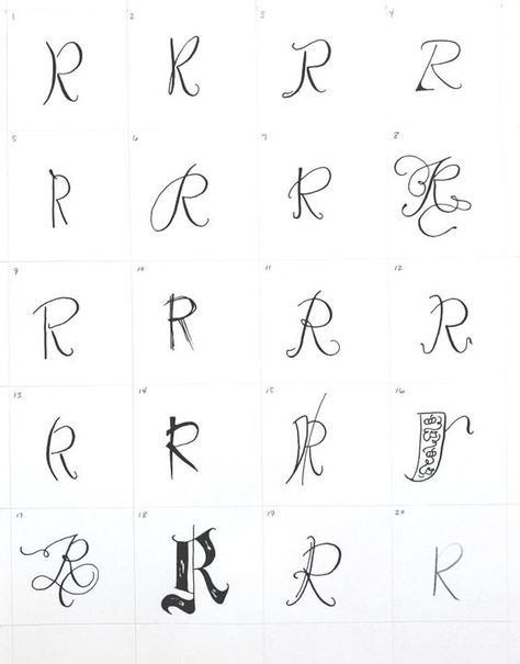 Letter R and Raspberry - A Style Study by The Painted Pen Fonts for tattoos #fontsfortattoos tattoo #tattoo tattoos #tattoos fonts #fonts font #font 4.304 Pen Fonts, Different Fonts For Tattoos, Est Tattoos, Letter R Tattoo, Number Tattoo Fonts, Fonts For Tattoos, Tattoos Fonts, Number Tattoos, R Tattoo