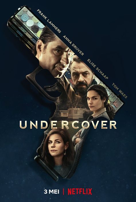 Undercover - Dutch Series on Netflix Undercover Agent, Netflix Tv Shows, Film Watch, Netflix Tv, Poster Movie, Netflix Original Series, Pablo Escobar, Movie Posters Design, Rotten Tomatoes