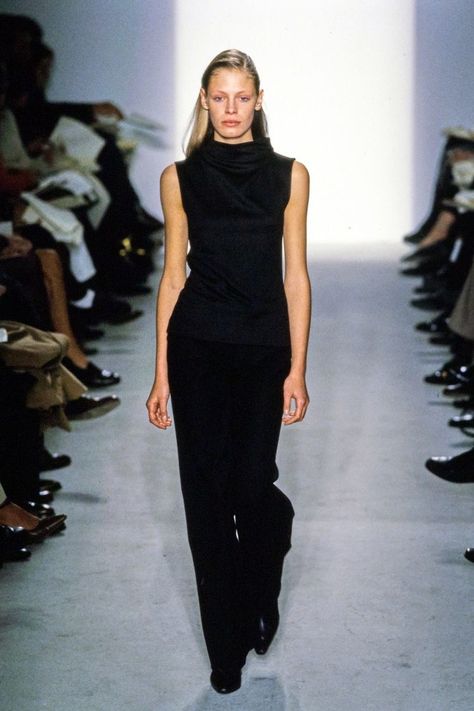 Calvin Klein 1999, 90s Minimalism Fashion, Calvin Klein Runway, 90s Calvin Klein, 90s Runway Fashion, Calvin Klein Collection, Am Pm, 가을 패션, Elegant Outfit