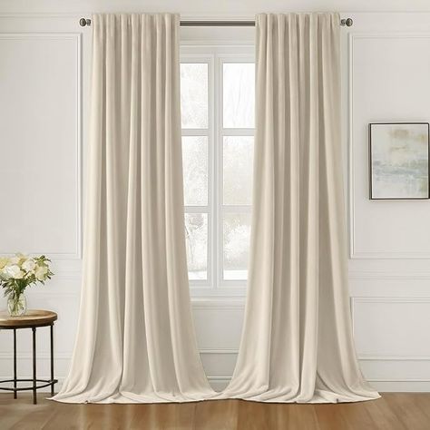 Amazon.com: MIULEE Olive Green Velvet Curtains 108 inches 2 Panels - Pinch Pleated Luxury Room Darkening Curtains for Bedroom Living Room Thermal Insulated Super Soft Window Drapes Rod Pocket, W52 x L108 inch : Home & Kitchen High Curtains Living Room, Olive Green Velvet Curtains, Beige Velvet Curtains, Velvet Curtains Living Room, Green Velvet Curtains, Velvet Curtains Bedroom, Rod Curtains, High Curtains, Drapes For Bedroom