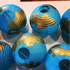 Globe Centerpieces #missions #fundraiser #centerpiece #international #globe Globe Centerpieces, Around The World Prom Theme, Fundraiser Centerpieces, Around The World Theme, International Party, Travel Party Theme, Tafel Decor, Prom Theme, Airplane Party