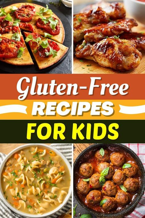 Gluten Free Dairy Free Kids Meals, Gluten Free Dinners For Kids, Dairy Free Dinner Recipes For Kids, Kid Friendly Gluten Free Dinners, Gluten Free Toddler Meals, Gluten Free Kid Friendly Dinners, Kid Friendly Gluten Free Meals, Gluten Free Kids Lunch Ideas, Gluten Free Kids Meals