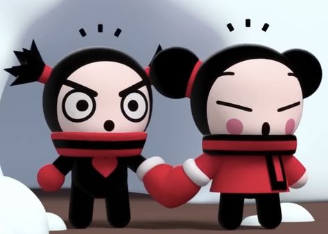 Pucca X Garu Icon, Puca And Garu Matching Icons, Pucca X Garu Wallpaper, Pucca And Garu Matching Pfp, Pucca Matching Pfp, Pucca And Garu Matching Icons, Garu And Pucca, Puka And Garu, Puca And Garu