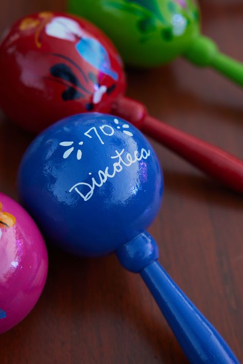 Custom maracas - shake for a good time! | Event inspiration, birthday party inspiration, birthday party inspo, event inspiration, luxury events, mexico events, tulum events, beach event, colorful decor, colorful party, beach event, beach birthday, 2023 birthday, tropical decorations, tropical party, event decor, event ideas, eventflorals #eventdecor #beachevent #birthdaydecor Mexican Beach Party, Tropical Decorations, Birthday Party Inspiration, 2023 Birthday, Party Event Decor, Birthday 2023, Mexican Beaches, Decor Event, Beach Events