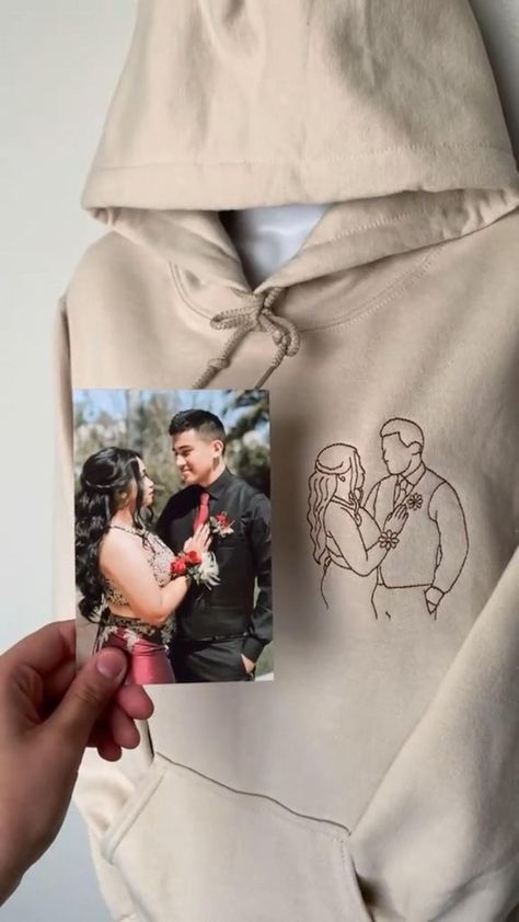 custom photo outline embroidered sweatshirts | best gifts for him and her | mat… in 2022 | Birthday gifts for boyfriend diy, Cute couple gifts, Creative gifts for boyfriend Photo Outline, Matching Couple Hoodies, Outline Embroidery, Couple Hoodies, Birthday Gifts For Boyfriend Diy, Diy Anniversary, Creative Gifts For Boyfriend, Bf Gifts