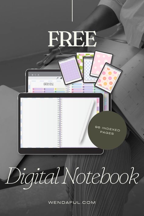 Get Organized with My Free Digital Notebook: Your Ultimate Tool for a Streamlined Life! Blank Digital Planner, Free Digital Templates For Goodnotes, Digital Memory Keeping, 2025 Digital Planner Free, Free Hyperlinked Notebook, Digital Notebooks Free, Digital Notebook Ideas, How To Use Digital Planner, Personal Notebook Ideas