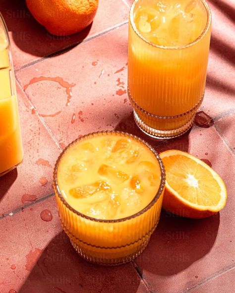 by Preethi Venkatram | Available to license on stills.com Red Tiles, Recipe Images, Orange Juice, Juice, Food And Drink, Drinks, Orange, Red