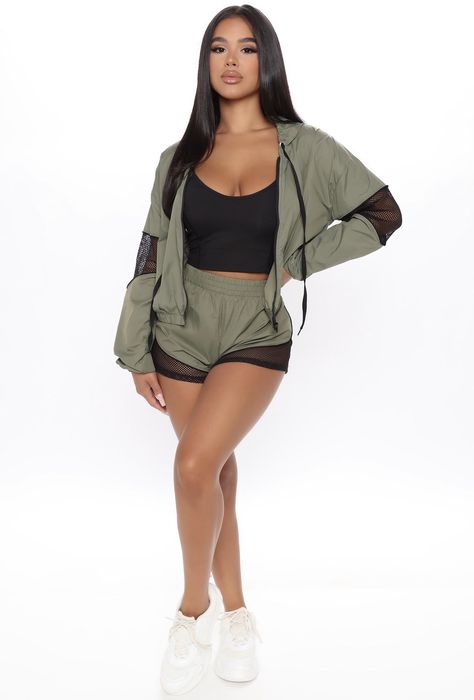 Amaya Colon Hair, Shein Fashion, Amaya Colon Outfits, Amaya Colon, Amaya Colon Before, Cute Nike Outfits, Fashion Nova Outfits, Khaki Fashion, White Dresses For Women