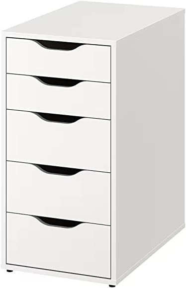 Ikea Clean look ALEX Drawer unit, 36x70 cm, [white] : Amazon.co.uk: Home & Kitchen Ikea Dressing Table, Dorm Room Color Schemes, Dorm Room Colors, Alex Drawers, Bedroom Bathroom Ideas, Billy Ikea, Ikea Alex Drawers, Alex Drawer, Ikea Drawers