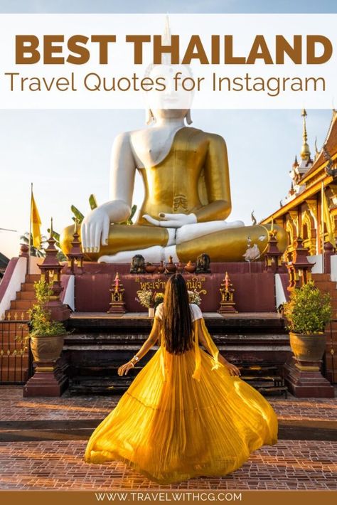 Thailand Instagram Captions, Thailand Captions Instagram, Thailand Quote, Vacation Captions, Famous Sayings, Captions For Instagram Posts, Thailand Vacation, Travel Captions, Food Puns