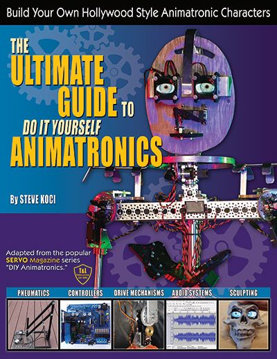 The Ultimate Guide To DIY Animatronics | Servo Magazine Diy Animatronics, Diy Halloween Animatronics, Rc Controller, Halloween Animatronics, Tech Diy, Fnaf Movie, Arduino Projects, Halloween 2019, Presents For Him