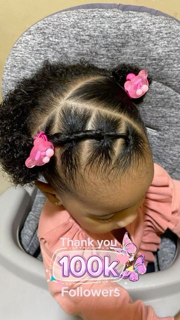 Infant Girls Hairstyles Baby, Baby Girl Hairstyles Black Infant Short, Black Babies Hairstyles Infant, Infant Hairstyles, Black Baby Hairstyles, Black Baby Girl Hairstyles, Thanksgiving Hairstyles, Baby Girl Hairstyles Curly, Toddler Braided Hairstyles