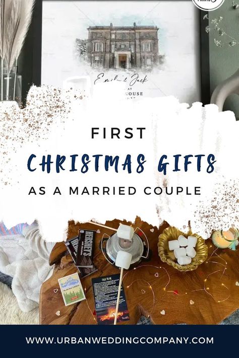 Your first Christmas as a married couple is an exciting time. Wanting to make it special and memorable is usually important to most couples. You can do it with these unique and thoughtful gift ideas. Thoughtful Gift Ideas, Married Gift, Gifts To Make, Personalised Christmas Baubles, First Christmas Married, Wedding Company, Urban Wedding, Couple Gift, Married Couple