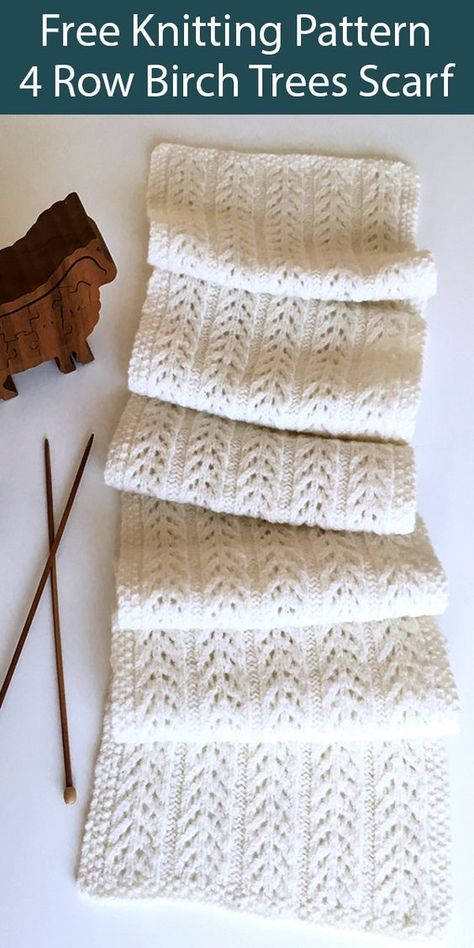 Easy Scarf Knitting Patterns, Poncho Crochet, Knitting Patterns Free Scarf, Free Scarf, Beginner Knitting Projects, Knitted Blanket, Moss Stitch, Birch Trees, How To Purl Knit