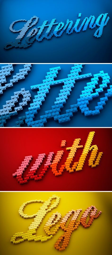 Lego Sign, Lego Reference, Lego Font, Lego Magazine, Lego Words, Lego Wall Art, Lego Diy Crafts, Lego Letters, Lego Mosaic