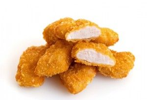 USDA Misinforms Parents Re: Chinese-Processed Chicken in School Meals Baked Chicken Nuggets, Homemade Chicken Nuggets, School Meals, Chicken Nugget Recipes, Seasoned Bread Crumbs, Chicken Nugget, Chicken Fingers, School Food, Boneless Chicken Breast