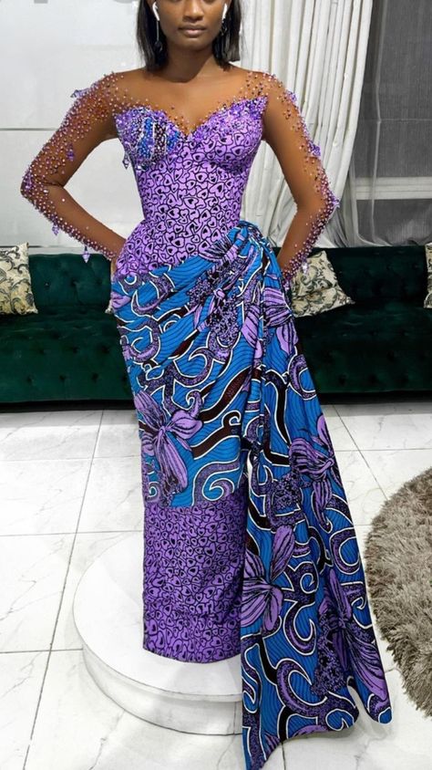 Liputa Dress, Cultural Outfits, Nigerian Traditional Dresses, Aso Ebi Lace Styles, Dress African Print, Nigerian Lace Styles Dress, Afro Fashion, Choosing Me, African Print Dress Ankara