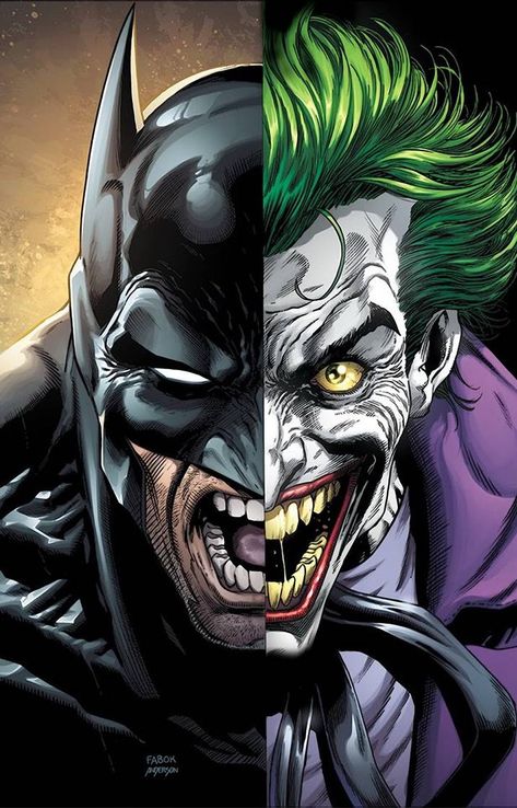 Batman X Joker, Jason Fabok, Joker Cartoon, Batman And Joker, Batman Joker Wallpaper, Joker Drawings, Batman Vs Joker, Joker Comic, Batman Drawing