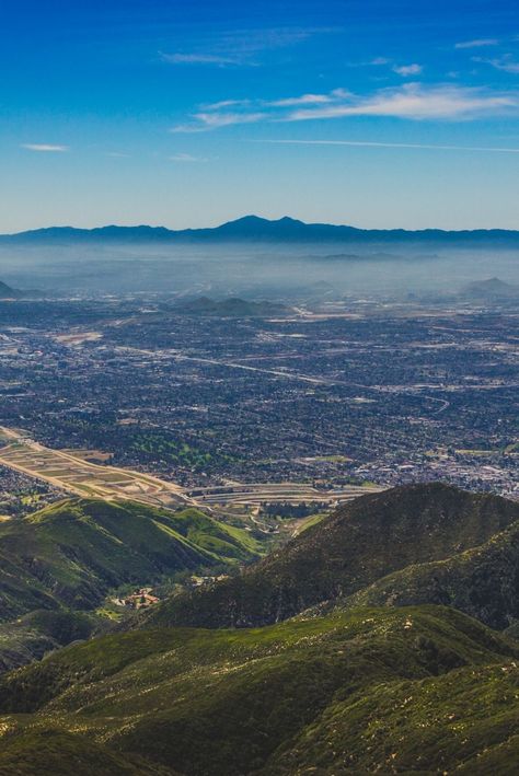 A breathtaking view of the San Bernardino Valley from the San Bernardino Mountains. 📷: Andy Konieczny Postcard Ideas, San Bernardino Mountains, America Photo, San Bernardino California, 2023 Mood, Brick In The Wall, San Bernardino County, San Fernando Valley, San Bernardino