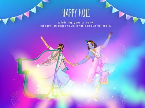 Happy Holi Radha Krishna Images, Happy Holi Radha Krishna, Holi Greeting Cards, Lord Krishna And Radha, Happy Holi Wallpaper, Holi Wishes Images, Festival Wallpaper, Blurred Gradient, Happy Holi Photo