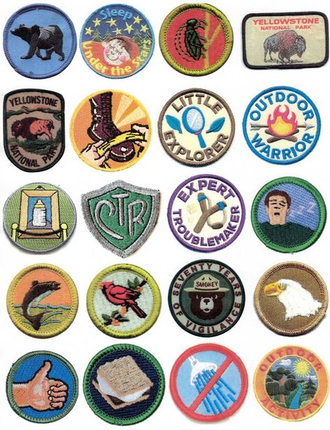 Camping Patches, Chevron Quilt Tutorials, Scout Knots, Camping Books, Yellowstone Trip, Kids Camping, Scout Badges, Scout Activities, Scout Camping