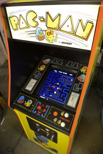 Games For Events, Pac Man Arcade, Pacman Arcade, 9 Birthday, Arcade Room, Peter O'toole, Japanese Video Games, Arcade Game Room, Computer History