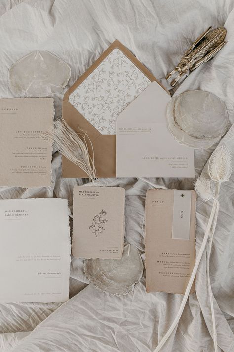 Wedding Invites Neutral, Champagne Invitations Wedding, Off White Wedding Invitations, Wedding Invitation Neutral, Neutral Wedding Stationary, Neutral Wedding Invites, Natural Wedding Invites, Neutral Stationary, Natural Wedding Invitations