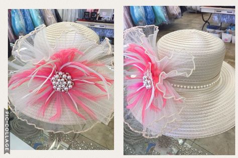 Custom hats are so fun!!  #rhinestonerunway #hoco2018 #hocosuits #hoco2k18 #homecoming2018 #hats #custom #hoco #homecoming #suits #court #homecomingcourt #homecomingsuit #homecominghat #customhat #churchhat Homecoming Suits, Homecoming Court, Church Hats, Custom Hats, Floppy Hat, Homecoming, Hats