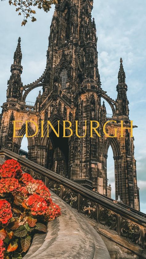 Edinburgh Scotland Aesthetic, Scotland Aesthetic, Old Town Edinburgh, Edinburgh Travel, Academia Aesthetics, George Washington Bridge, Save For Later, Edinburgh Scotland, City Aesthetic