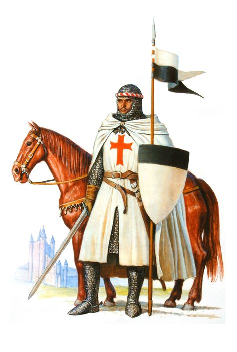 [WB][B] Crusader - Way to expiation Teutonic Knights, Teutonic Order, Medieval Aesthetics, Knights Hospitaller, Knight Tattoo, Century Armor, Crusader Knight, Historical Warriors, Medieval Ages