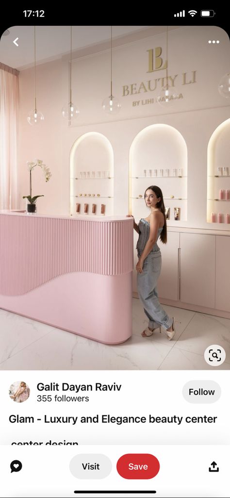 Beauty Shop Decor, Nail Salon Interior Design, Beauty Salon Interior Design, Nail Salon Interior, Beauty Room Salon, Spa Room Decor, Spa Interior Design, Salon Suites Decor, Nail Salon Decor