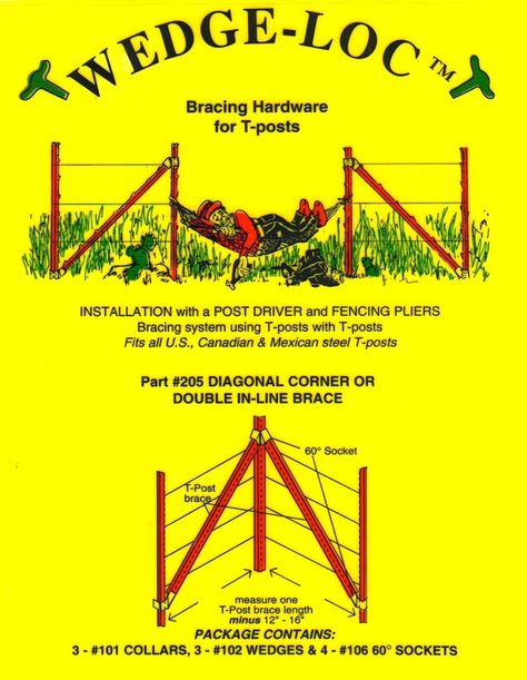 Products - WEDGE-LOC® Livestock Fence, Types Of Braces, Fencing Options, Plywood Siding, Gate Post, Horse Fencing, Corner Brace, Gate Hinges, Fencing Material