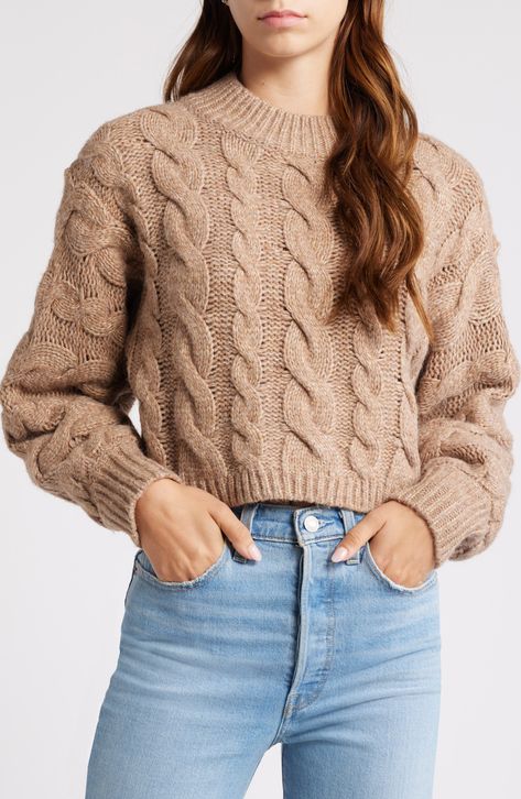 Mock neck sweater outfit