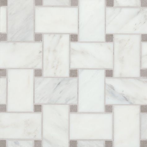 Discover the elegance of our marble mosaic collection, where each piece showcases a unique woven design that is sure to make a striking statement in any setting. Available in ten stunning colorways, this collection offers versatility and sophistication, seamlessly blending with various design styles. These mosaics combine beauty with durability, ensuring that your space exudes timeless charm and quality. Bedrosian Tile, Bedrosians Tile, Floor Designs, Aloe Green, Honed Marble, Porcelain Mosaic Tile, Marble Mosaic Tiles, Hexagonal Mosaic, Bathroom Remodel Designs