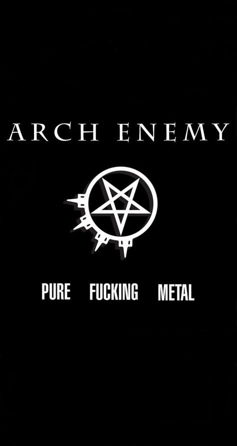 Arch Enemy Logo, Chiefs Wallpaper, Metal Posters Art, Alissa White, Heavy Metal Girl, Ava Max, Arch Enemy, Extreme Metal, Heavy Metal Rock