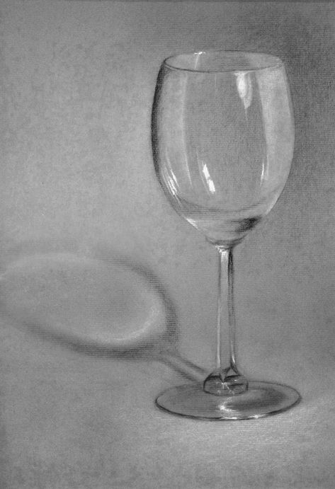 By Saret The drawing of the glass shows transparency Transparent Glass Drawing, Realistic Wine Glass Drawing, Wine Glass Drawing Pencil, Glass Effect Drawing, Glass Sketch Pencil Drawings, Glass Drawing Pencil, Glas Drawing, Drawing Of Glasses, Cup Pencil Drawing