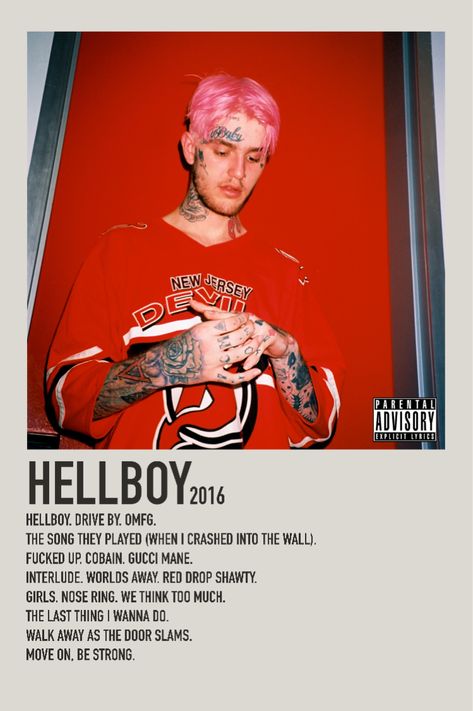 Rap Album Covers, Lil Peep Hellboy, Music Cover Photos, Minimalist Music, Music Poster Ideas, Vintage Music Posters, Film Posters Minimalist, Music Poster Design, Image Film