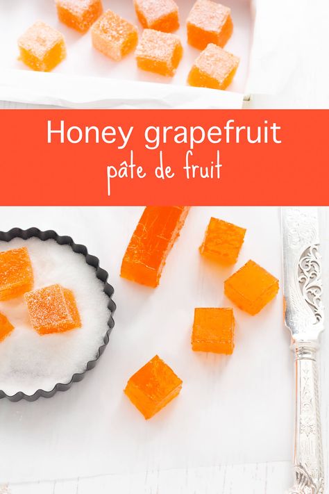 Grapefruit Candy, Homemade Candy Gifts, Candies Fruit, Grapefruit Recipe, Candied Fruit Recipes, Dessert Person, Italian Candy, Fruit Gummies, Grapefruit Recipes